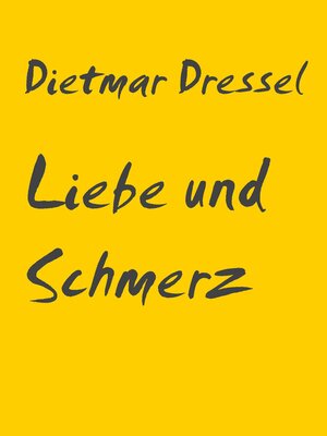 cover image of Liebe und Schmerz